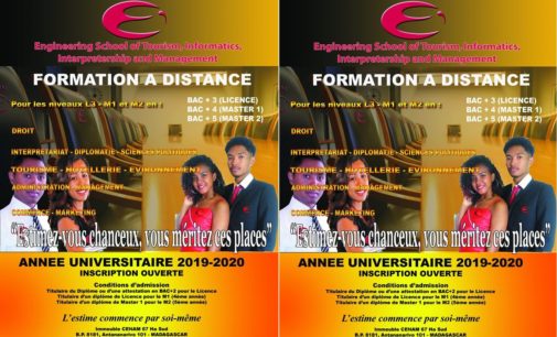 ESTIIM’: L’inscription à la formation à distance est encore ouverte